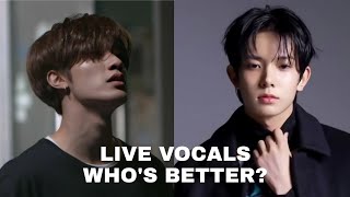 Heeseung and yedam live vocals