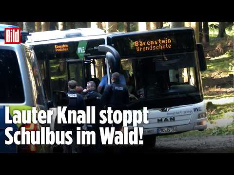 Schulbus-Unfall im Erzgebirge: 16 verletzte Kinder! Großeinsatz in Oberwiesenthal nach Riesen-Knall