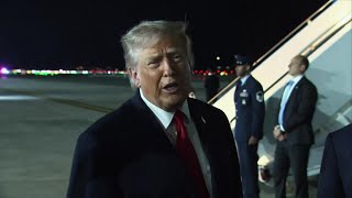Trump says Iran responsible for shooting down apache helicopter