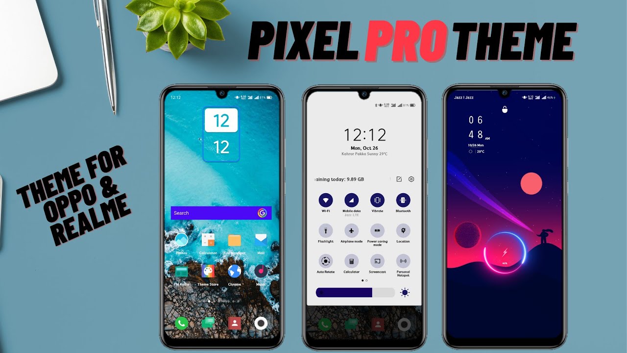 Pixel Pro Theme For Oppo And Realme|| oppo Themes|| Realme Themes ...