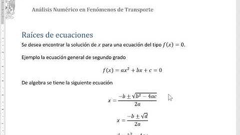 Raíces de ecuaciones y ecuación cuadrática en Python1