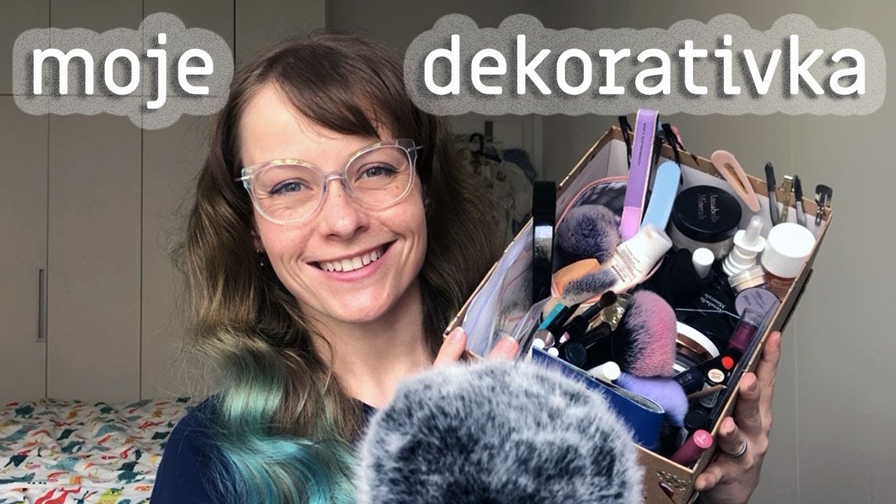 asmr cz ○○○ Moje sbírka dekorativní kosmetiky (šeptání)