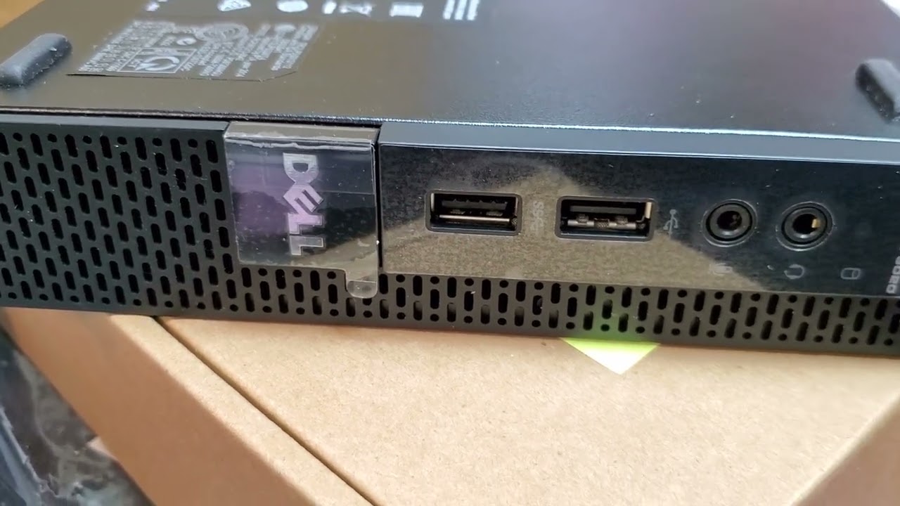 Copertura Sportello Plastica Nera Per Dell OptiPlex 3240 7440 – RT63H 0RT63H