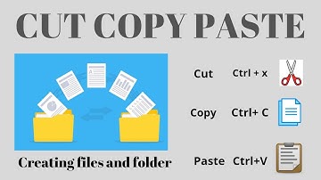 Creating file & folder.. class 6 Computer working with files and folders (part 2)