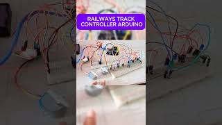 🚂 Arduino Controls a Mini Railway! #arduino#diy