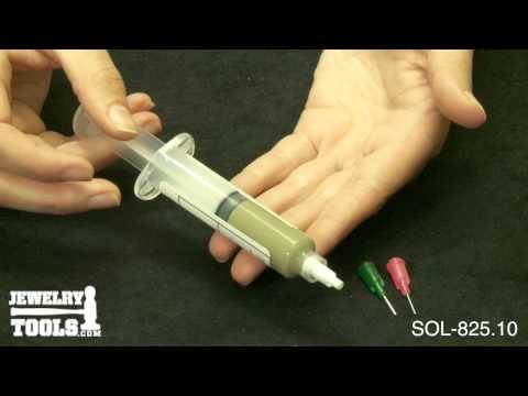 sol-825.10---solder-paste-65,-silver,-soft,-1/2-ounce---jewelry-demo