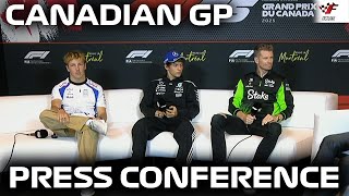 F1 Pre-Race Press Conference Canadian GP 2025 | Kimi Antonelli, Nico Hulkenberg, Liam Lawson