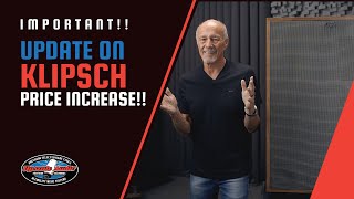 An Important Update on Klipsch Heritage Pricing w/ Upscale Audios Kevin Deal