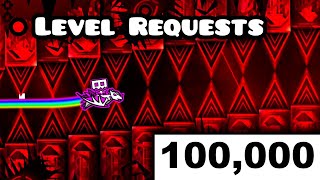 Geometry Dash Level Requests, Demons, Death Link, & More (And Hitting 100,000 Subscribers)