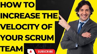 Scrum Master interview question | How to increase the velocity of your scrum team?