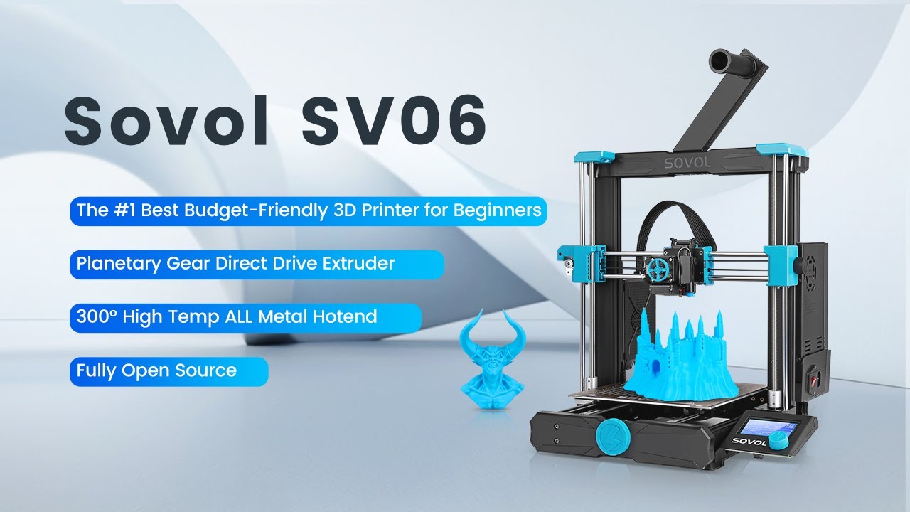 All Metal Hotend Planetary Direct Drive 3D Auto Leveling Sovol3d