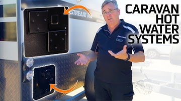 Comparing two styles of HOT WATER SYSTEMS for caravans