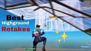 4 Most *PROTECTIVE* / Useful High Ground Retakes😍 (Building tutorial + Tips & Tricks) v2