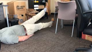 100 4-count flutter kicks