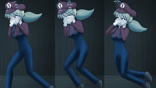 Female Mario Underwater Peril Comic (Yellow Mario Version)