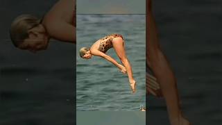 Princess Diana Swimming Moments 