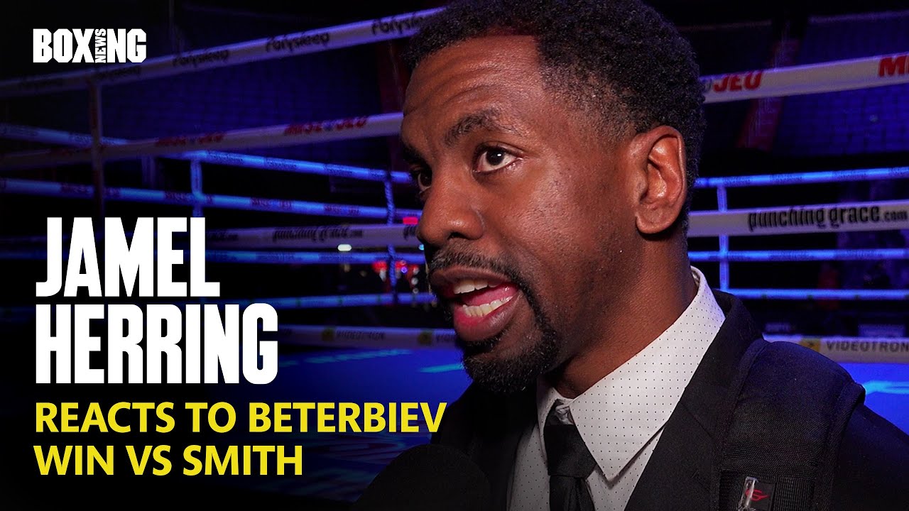 Jamel Herring Immediate Reaction To Beterbiev KO vs Smith YouTube