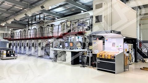 By ABTECH Italy - W&H WINDMÖLLER & HÖLSCHER HELIOSTAR GH Rotogravure Printing Press 8 Colors (R18)