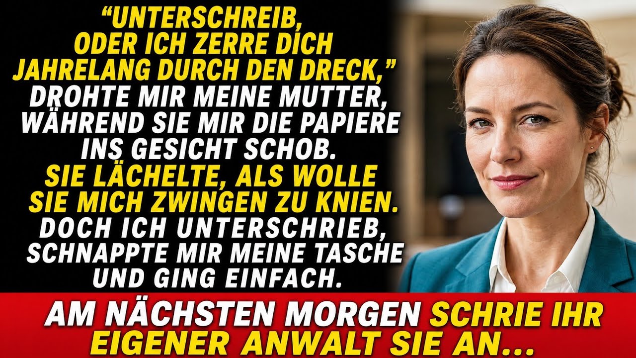 Meine Familie zwang mich, ein 5,5-Millionen-Penthouse aufzugeben – „UNTERSCHREIB ODER…!“