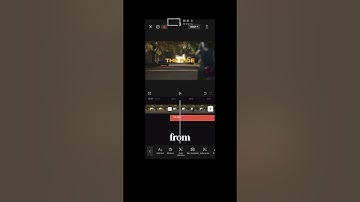 CapCut Tutorial - Text Behind Subject