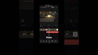 CapCut Tutorial - Text Behind Subject