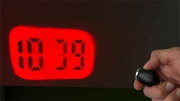 Portable Mini Projection Clock