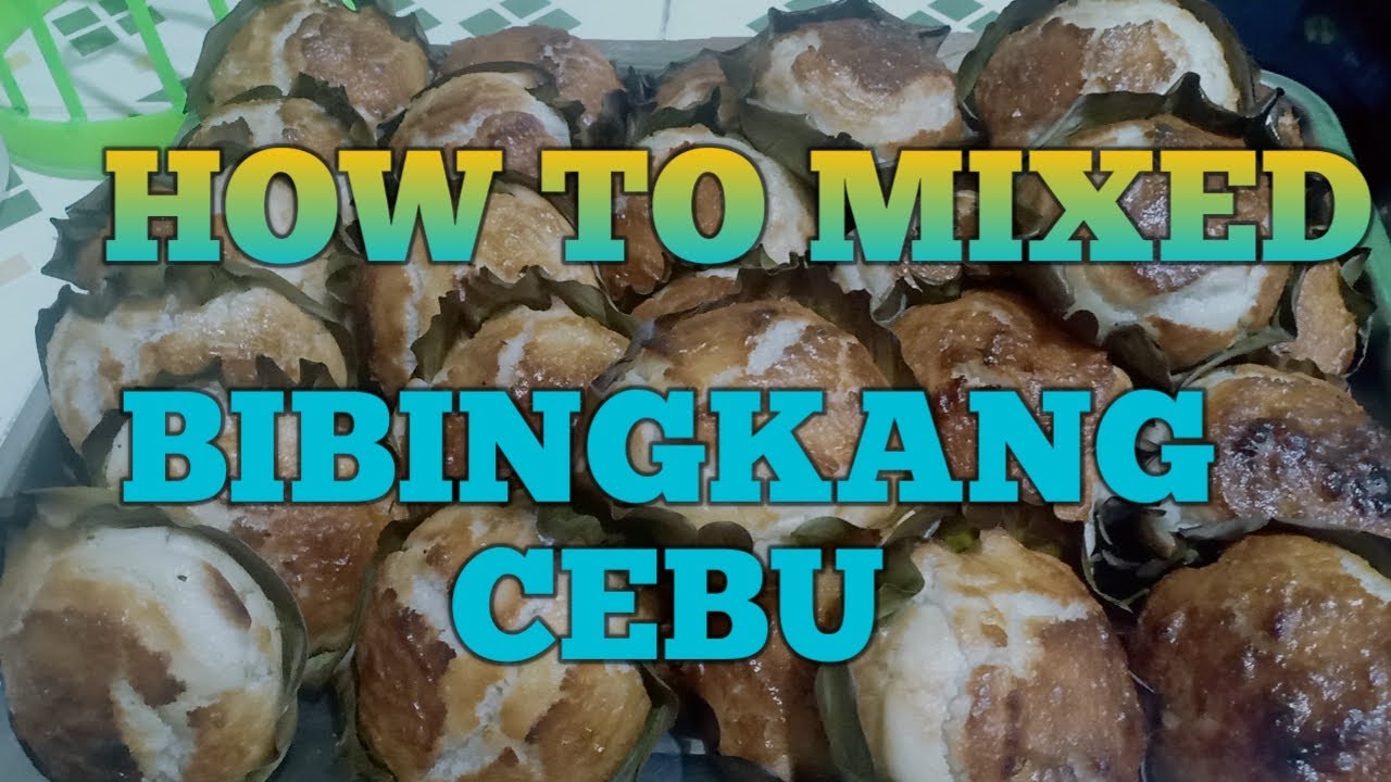 ITUTURO KO KUNG PAANO MAG TIMPLA NG BIBINGKANG CEBU