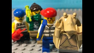 Jar Jar Binks Gets Beat Up: Lego Stop-Motion