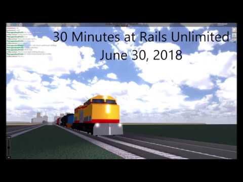 Roblox Railfanning 06302018 Rails Unlimited Highlights - roblox railfanning 30 roblox