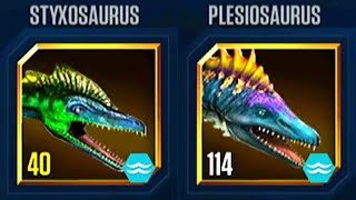 Styxosaurus Vs Plesiosaurus Juric World The Game