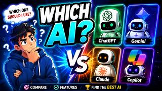 ChatGPT vs Gemini vs Claude vs Copilot — Which One Should You Actually Use