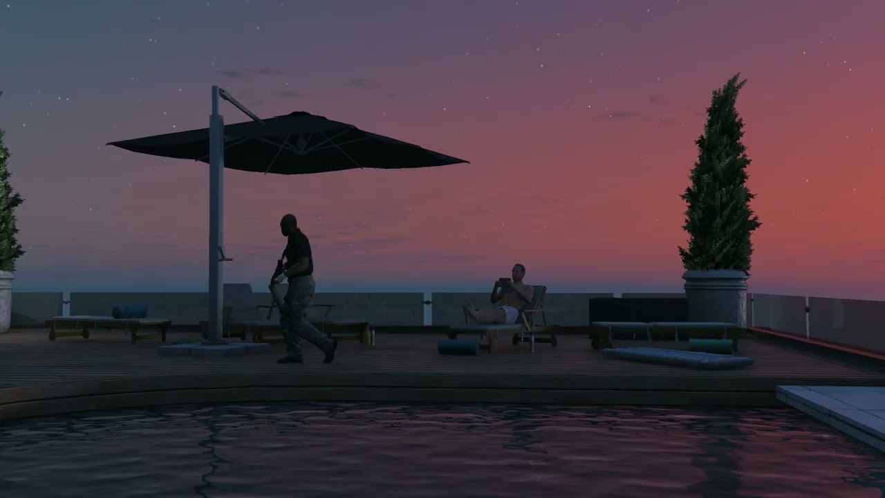 Grand Theft Auto V Enhanced Devin cut scene