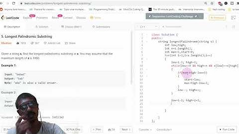Longest Palindromic Subsequence | LeetCode 5 Solution | Hindi CPP