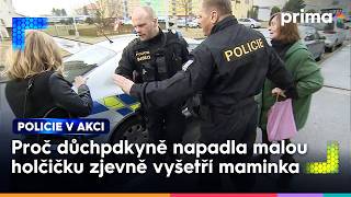 Rozzuřená důchodkyně zaútočila na malou holčičku | Policie v akci