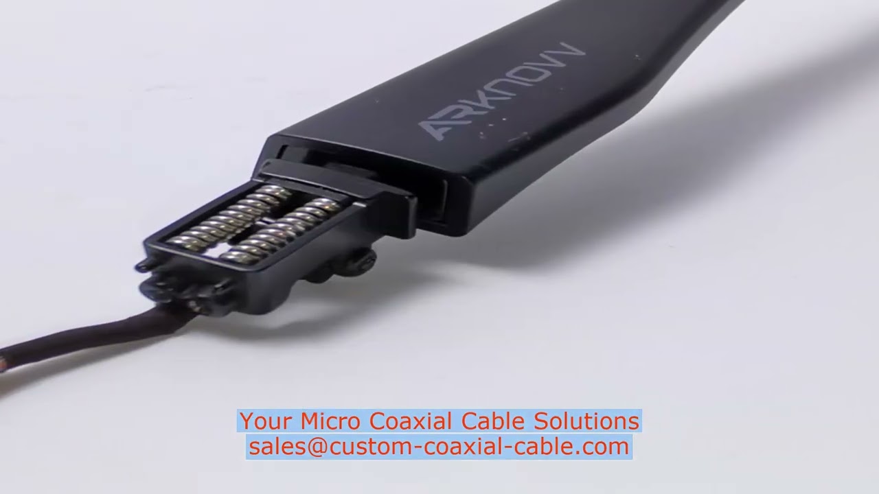 20380-R20T microcoax cable for hdmi 2.1 awg-46 micro-coax Spain custom length quote bespoke wiring h