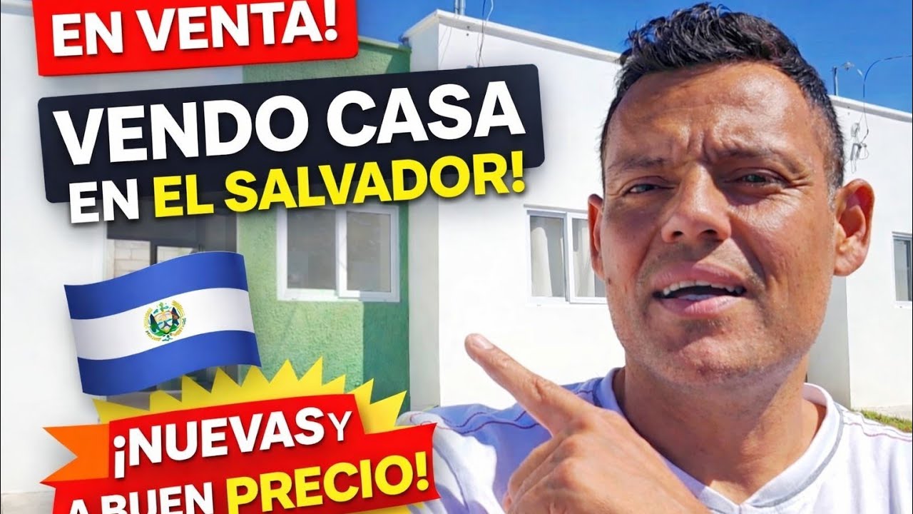 Casa en Venta en El Salvador 🇸🇻 