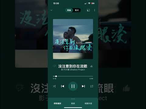 《沒注意到你在流眼淚》伴奏