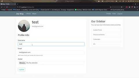 Code một trang blog đơn giản với Java Servlet | Lập trình Java