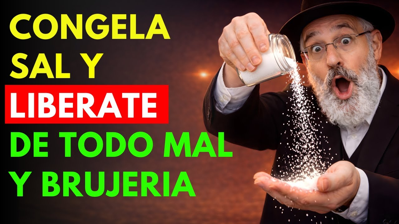 DEVUELVE todo EL MAL y la Brujería a Tus Enemigos Congelando SAL | Sabiduría Judía