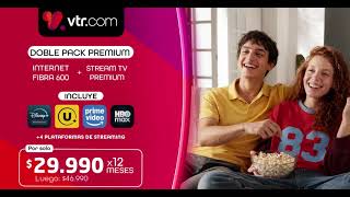 ¡Internet y apps streaming por $29.990!