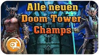Alle neuen Doom Tower Champions reviewed | RAID Shadow Legends | Ocomic