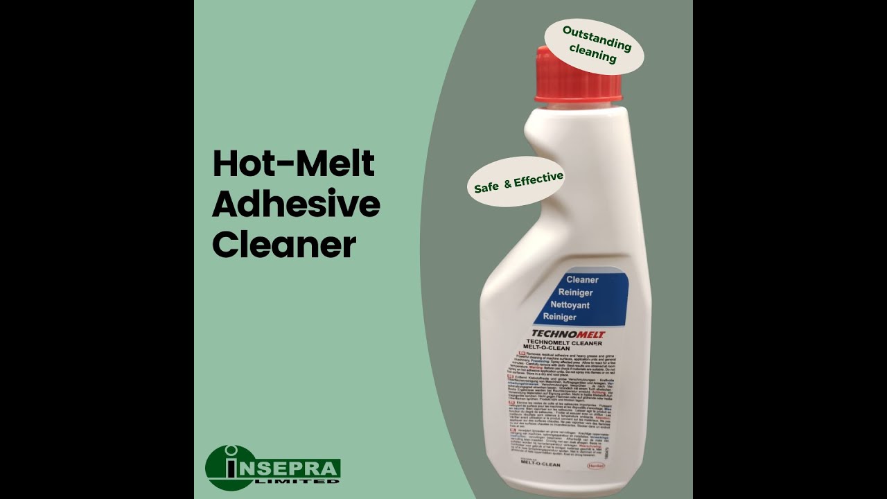 Safe Machine Cleaning for Hot Melt Adhesives with TECHNOMELT Cleaner