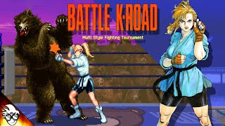 Battle KRoad (Arcade 1994)  Tyssa Willing [Playthrough/LongPlay]