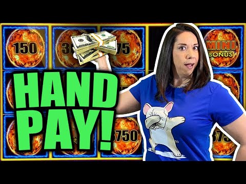 HANDPAY JACKPOT !! STARTED WITH $100 AND LANDED THE BIG ONES !