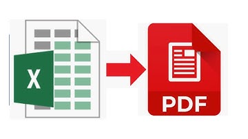 How to convert excel files with multiple sheets to pdf (not printed to pdf)