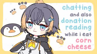 【CORN CHEESE】with flipper cam! (and donation reading)【NIJISANJI EN | Petra Gurin】