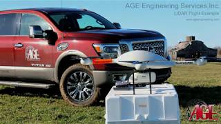 LiDAR Flight by AGE Engineering Services, Inc.