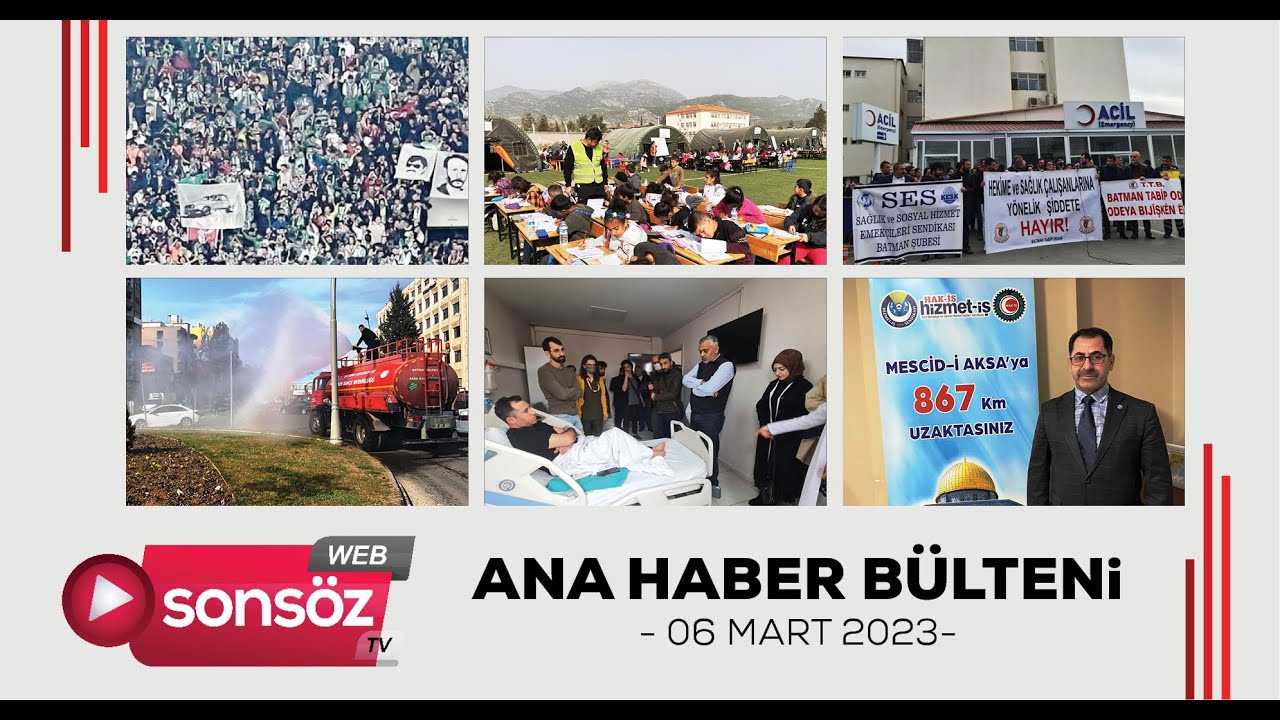 Batman Ana Haber B&uuml;lteni - 6 Mart 2023