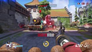 25/02/2017 Overwatch Eichenwalde Attack Zenyatta