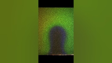 Visualize a plume with Thermochromic Liquid Crystals (TLCs)